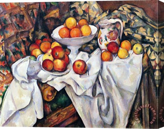 Paul Cezanne Apples And Oranges 1895 1900 Stretched Canvas Painting / Canvas Art