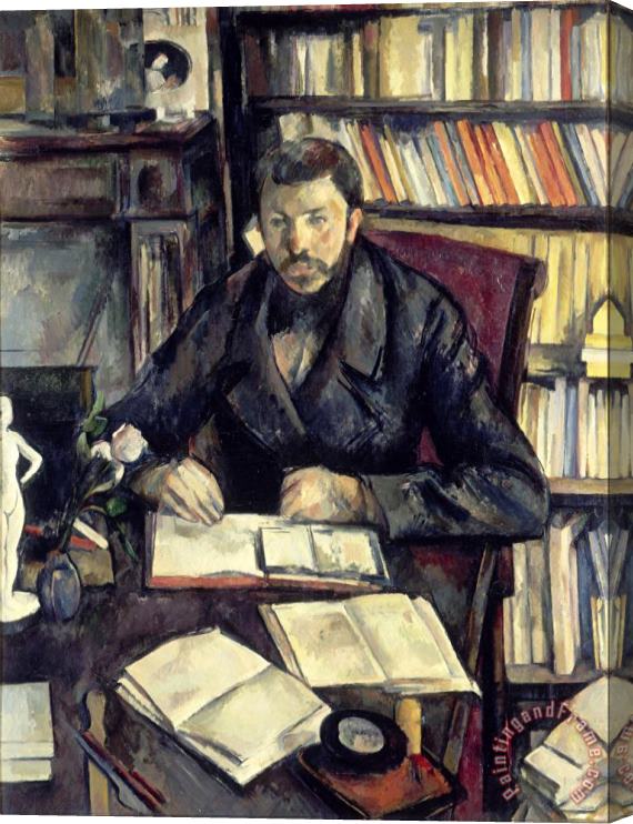 Paul Cezanne Gustave Geffroy C 1895 Stretched Canvas Print / Canvas Art