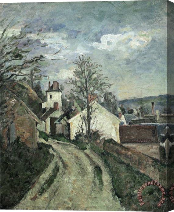 Paul Cezanne La Maison Du Docteur Gachet a Auvers Doctor Gachet S House Auvers France C 1873 Stretched Canvas Painting / Canvas Art