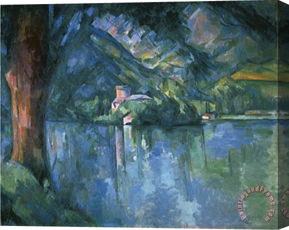 Paul Cezanne Lake Annecy Stretched Canvas Print / Canvas Art