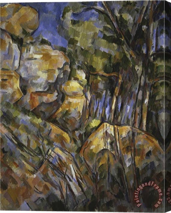 Paul Cezanne Le Paysage Des Dernieres Annees Stretched Canvas Painting / Canvas Art