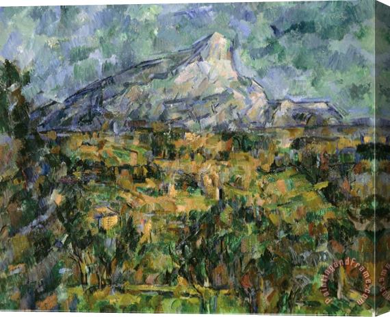 Paul Cezanne Mont Saint Victoire 1904 05 Stretched Canvas Print / Canvas Art