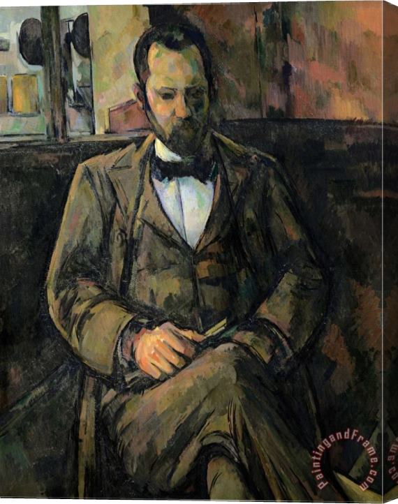 Paul Cezanne Portrait of Ambroise Vollard 1899 Stretched Canvas Painting / Canvas Art