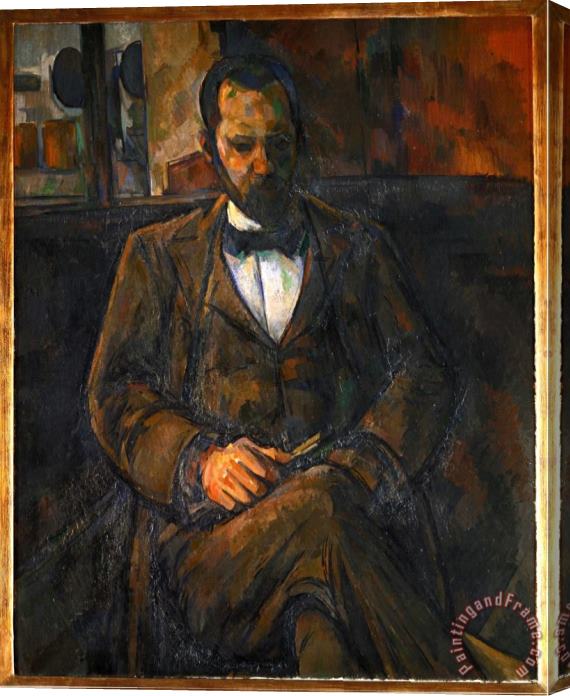 Paul Cezanne Portrait of Ambroise Vollard The Art Dealer Painted 1899 Stretched Canvas Print / Canvas Art