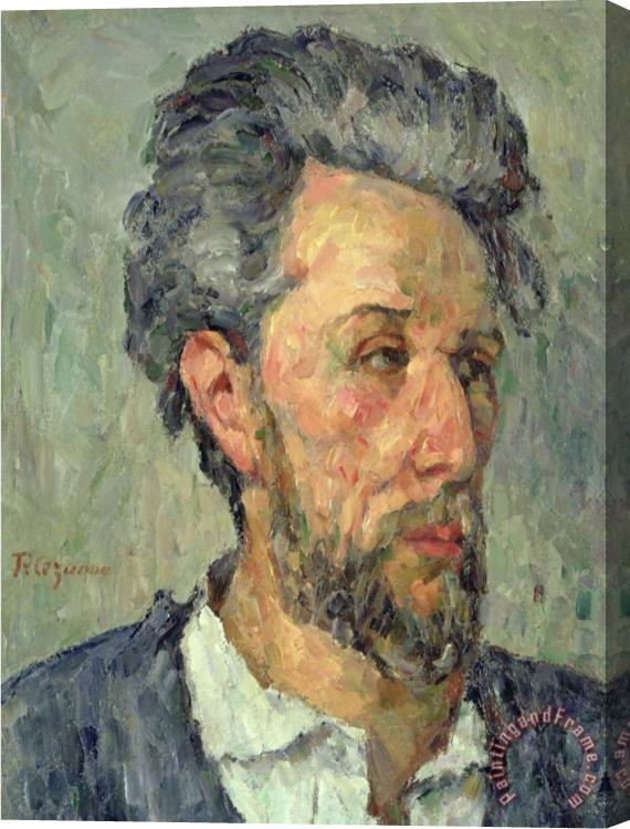 Paul Cezanne Portrait of Victor Chocquet 1876 77 Stretched Canvas Print / Canvas Art