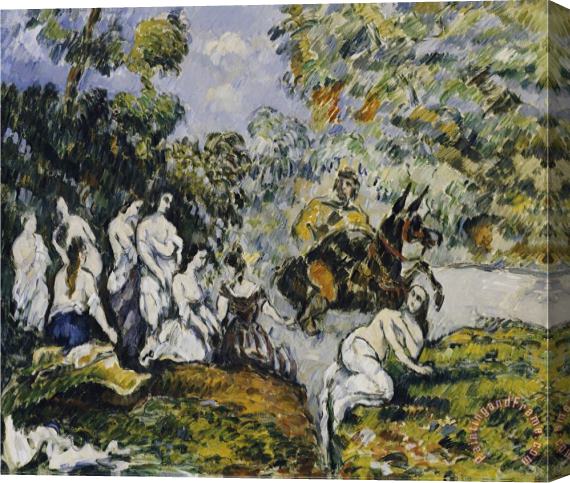 Paul Cezanne Scene Legendaire Circa 1878 Stretched Canvas Painting / Canvas Art