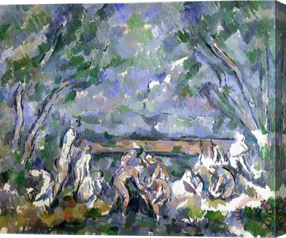 Paul Cezanne The Bathers 1902 06 Stretched Canvas Print / Canvas Art