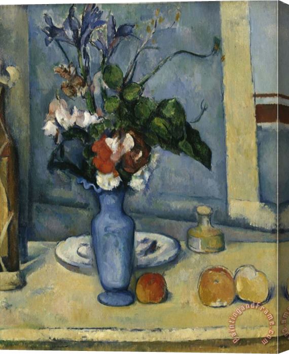 Paul Cezanne The Blue Vase C 1885 Stretched Canvas Painting / Canvas Art