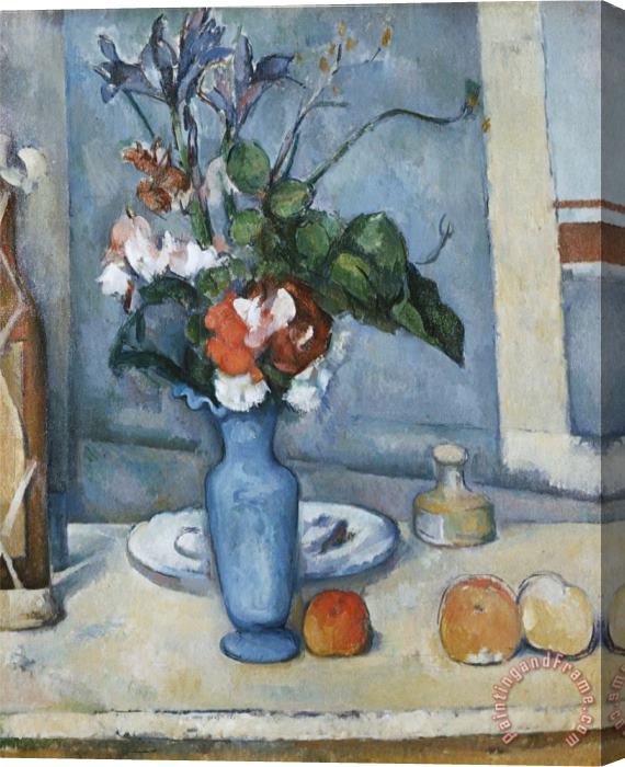 Paul Cezanne The Blue Vase Stretched Canvas Painting / Canvas Art