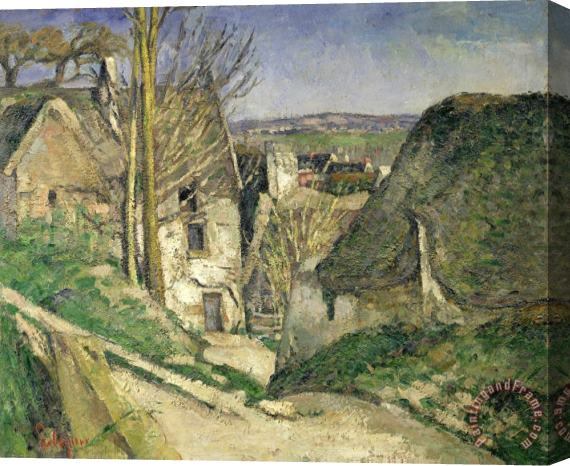 Paul Cezanne The House of The Hanged Man Auvers Sur Oise 1873 Stretched Canvas Painting / Canvas Art
