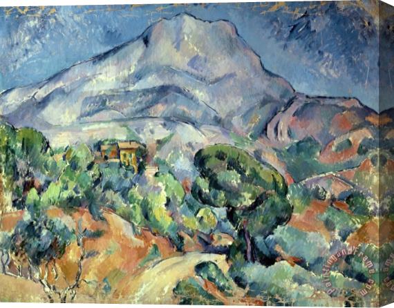 Paul Cezanne The Mountain Saint Victoire Stretched Canvas Print / Canvas Art