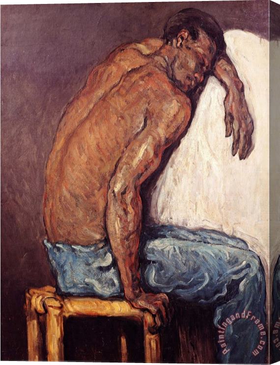 Paul Cezanne The Negro Scipion Circa 1866 68 Stretched Canvas Print / Canvas Art