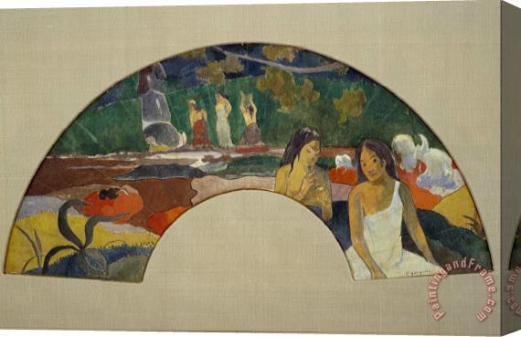 Paul Gauguin Arearea Joyousness II Stretched Canvas Print / Canvas Art