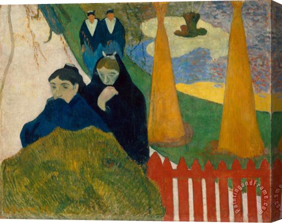 Paul Gauguin Arlesiennes (mistral) Stretched Canvas Print / Canvas Art