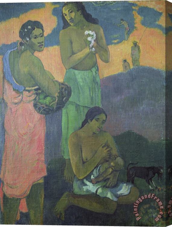 Paul Gauguin Maternity, Or Three Women on The Seashore Stretched Canvas Print / Canvas Art