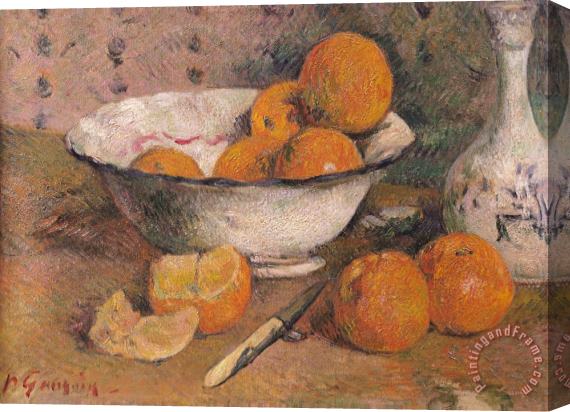 Paul Gauguin Still life with Oranges Stretched Canvas Print / Canvas Art