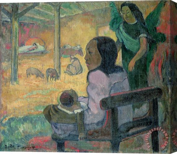 Paul Gauguin The Nativity Stretched Canvas Print / Canvas Art