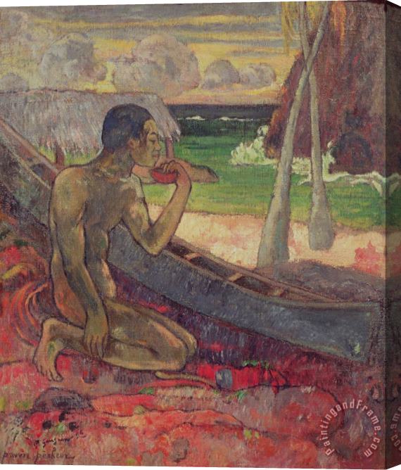 Paul Gauguin The Poor Fisherman Stretched Canvas Painting / Canvas Art