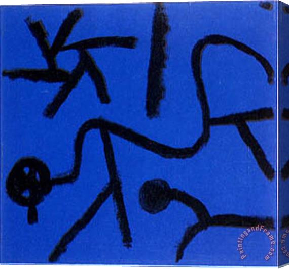 Paul Klee Dieser Stern Lehrt Beugen 1940 Stretched Canvas Painting / Canvas Art