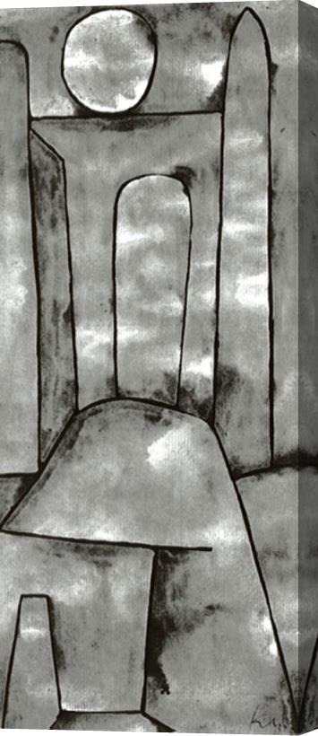 Paul Klee Ein Tor C 1939 Stretched Canvas Print / Canvas Art