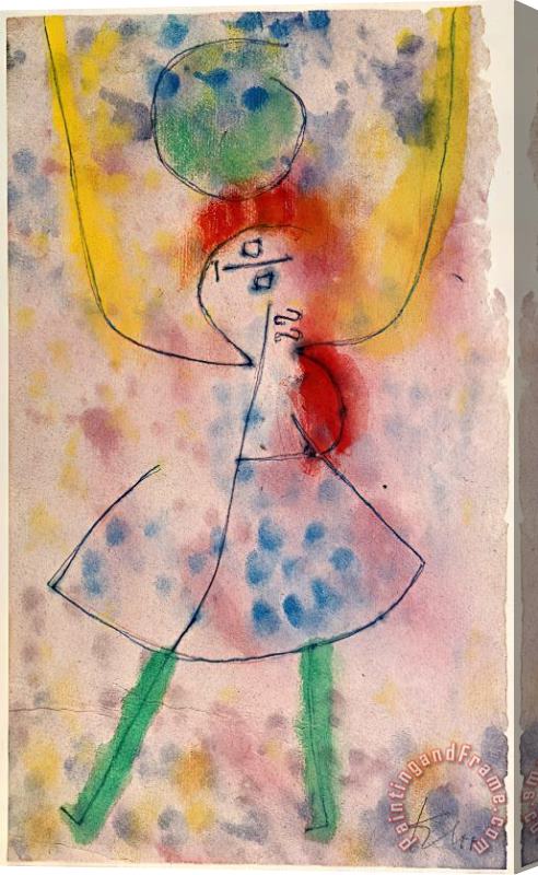 Paul Klee Mit Grunen Strumpfen 1939 Stretched Canvas Print / Canvas Art