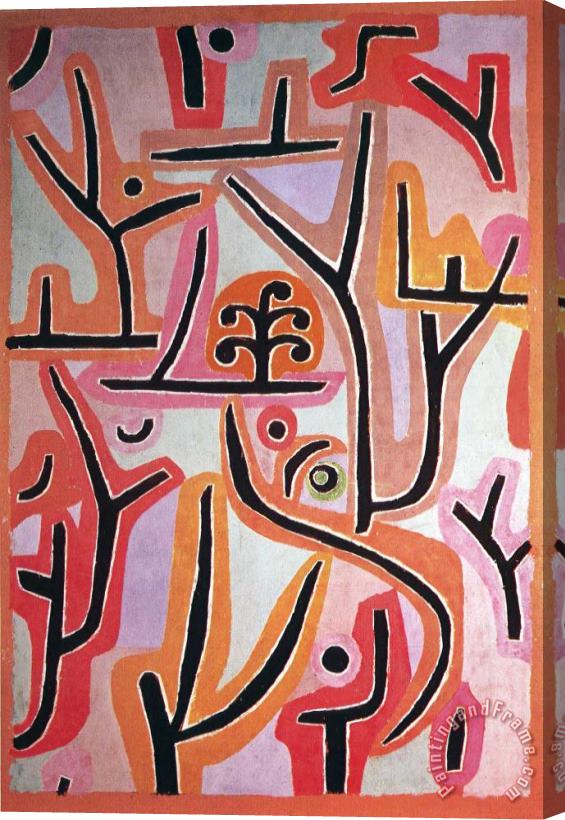 Paul Klee Park Bei Lu 1938 Stretched Canvas Print / Canvas Art