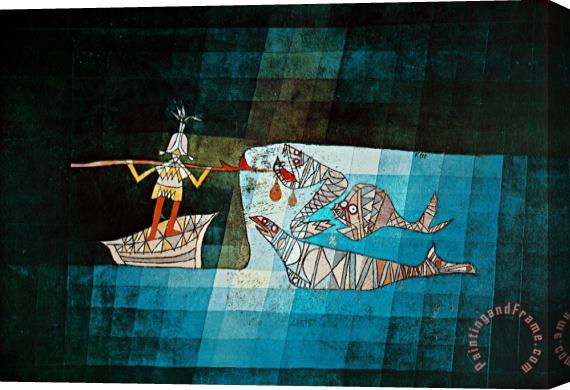 Paul Klee Sinbad The Sailor Stretched Canvas Print / Canvas Art