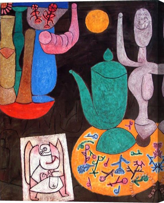 Paul Klee Still Life 1940 Stretched Canvas Print / Canvas Art