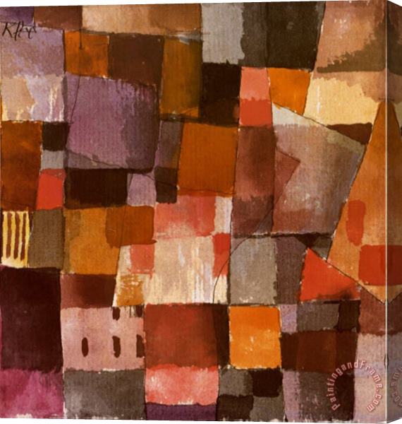 Paul Klee Untitled C 1914 Stretched Canvas Painting / Canvas Art