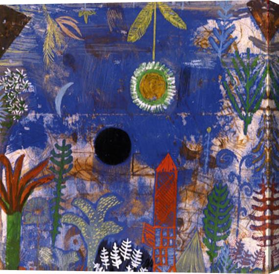 Paul Klee Versunkene Landschaft 1918 Stretched Canvas Print / Canvas Art