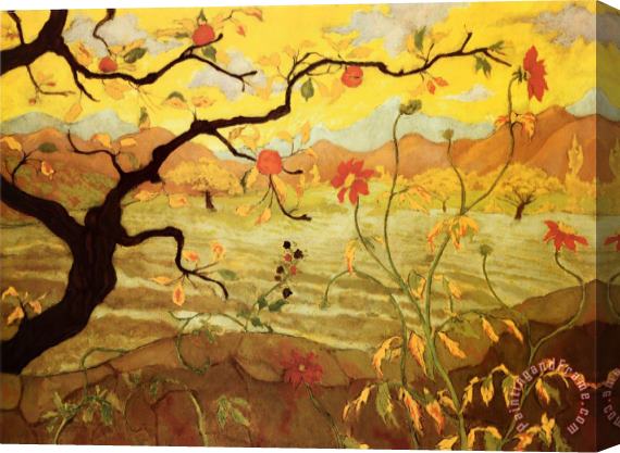 Paul Ranson Apple-tree Stretched Canvas Painting / Canvas Art