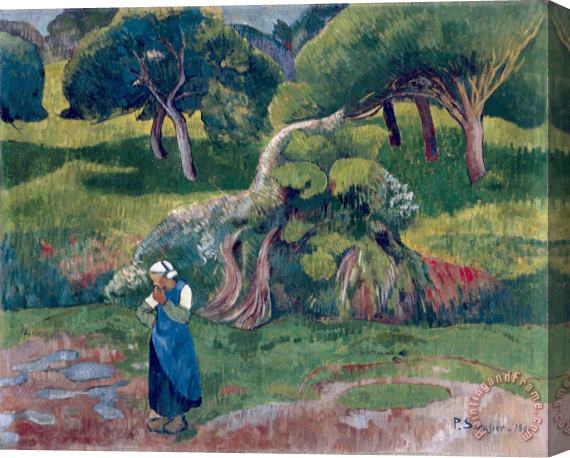 Paul Serusier Landscape at Le Pouldu Stretched Canvas Print / Canvas Art