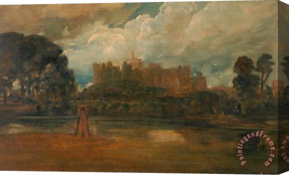 Peter de Wint Windsor Castle Stretched Canvas Print / Canvas Art