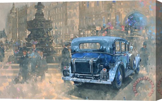 Peter Miller Phantom in Piccadilly Stretched Canvas Painting / Canvas Art