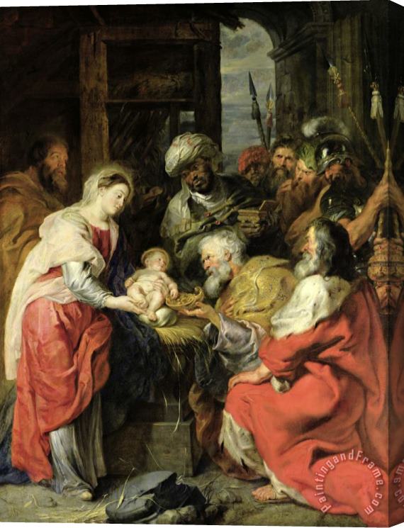 Peter Paul Rubens Adoration of The Magi Stretched Canvas Print / Canvas Art