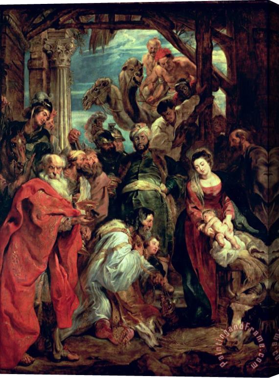 Peter Paul Rubens Adoration of The Magi Stretched Canvas Print / Canvas Art