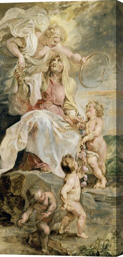 Peter Paul Rubens Allegory of Eternity Stretched Canvas Print / Canvas Art
