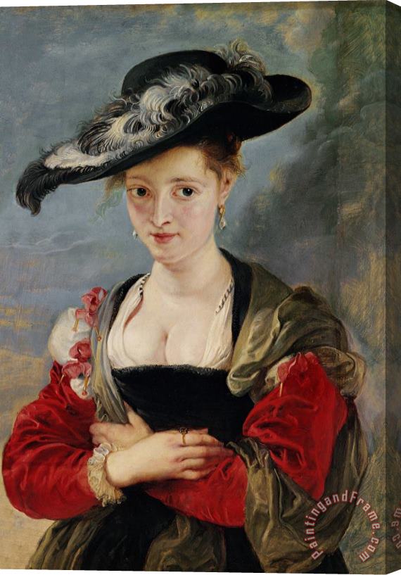Peter Paul Rubens Portrait of Susanna Lunden Stretched Canvas Painting / Canvas Art