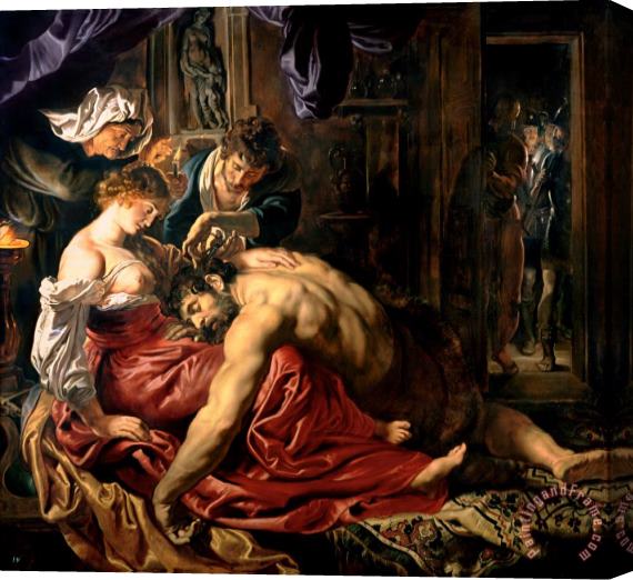 Peter Paul Rubens Samson and Delilah Stretched Canvas Print / Canvas Art