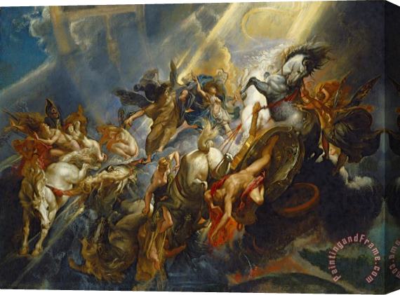 Peter Paul Rubens The Fall Of Phaeton Stretched Canvas Print / Canvas Art