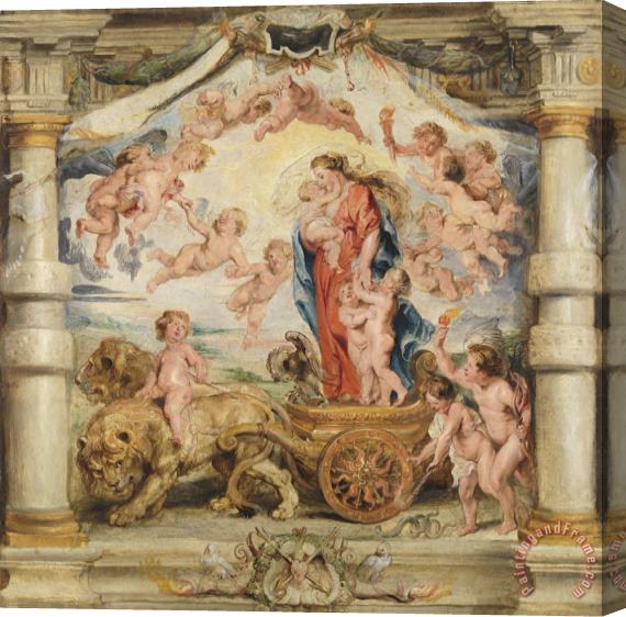 Peter Paul Rubens The Triumph of Charity Stretched Canvas Print / Canvas Art