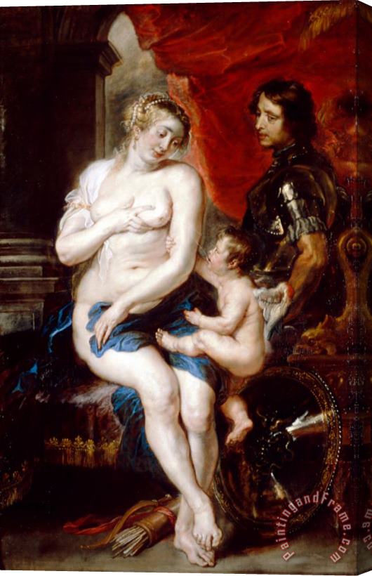 Peter Paul Rubens Venus, Mars And Cupid Stretched Canvas Print / Canvas Art