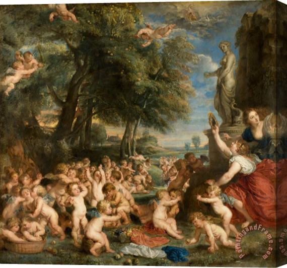 Peter Paul Rubens Worship of Venus Stretched Canvas Painting / Canvas Art