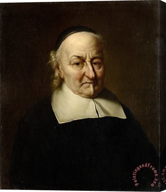 Philips Koninck Portrait of The Poet Joost Van Den Vondel Stretched Canvas Print / Canvas Art