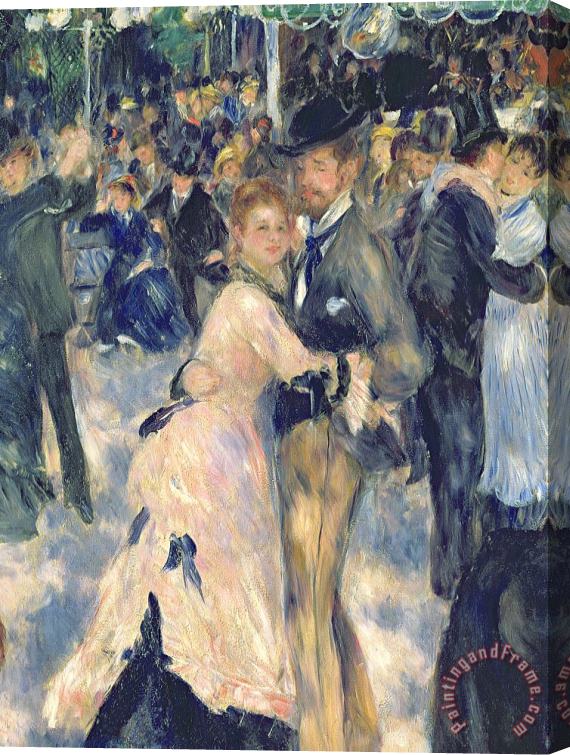 Pierre Auguste Renoir Ball at the Moulin de la Galette Stretched Canvas Print / Canvas Art
