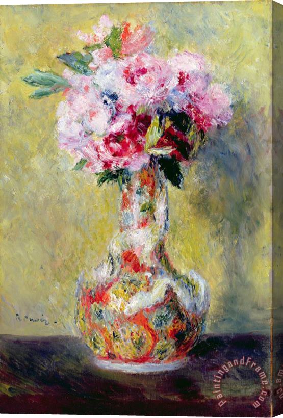 Pierre Auguste Renoir Bouquet in a Vase Stretched Canvas Painting / Canvas Art