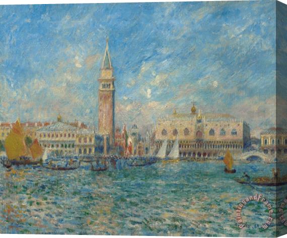 Pierre Auguste Renoir The Doge's Palace in Venice Stretched Canvas Painting / Canvas Art