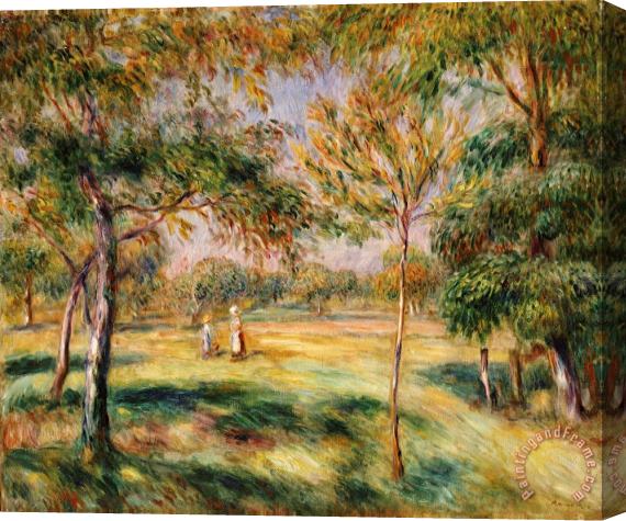 Pierre Auguste Renoir The Glade Stretched Canvas Painting / Canvas Art