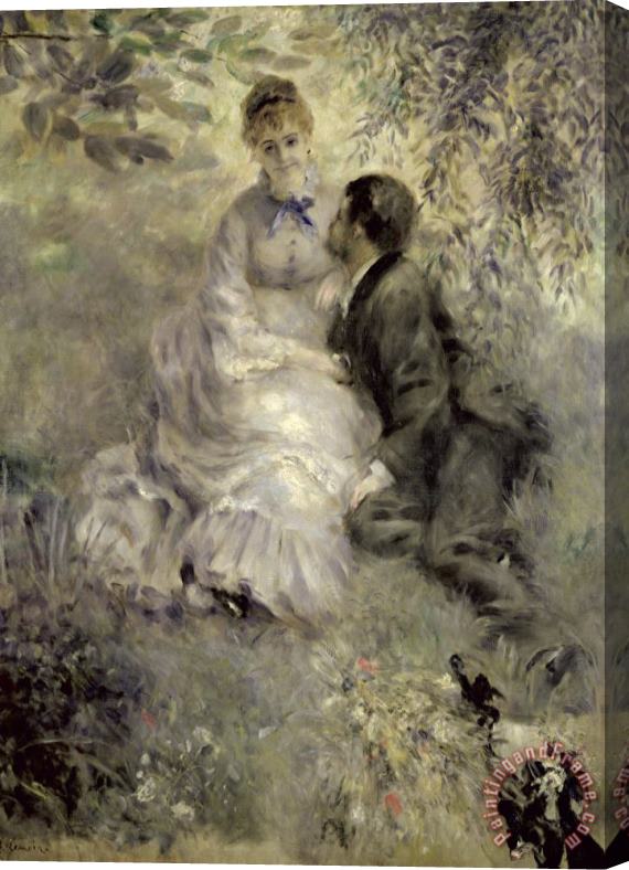 Pierre Auguste Renoir The Lovers Stretched Canvas Painting / Canvas Art