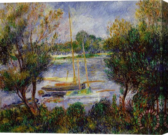 Pierre Auguste Renoir The Seine at Argenteuil Stretched Canvas Print / Canvas Art